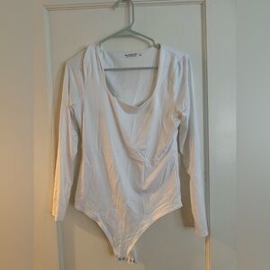Abercrombie & Fitch Soft White Top